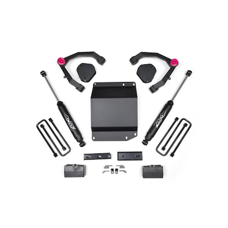 Zone Offroad 3.5 in. UCA Lift Kit for 2007-2013 Chevy 1500 4WD ZORZONC2350